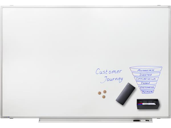 Een Whiteboard professional 155X200cm koop je bij Supply Mij